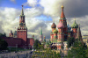 moscow, russia, kremlin, basil cathedral, city, cloud